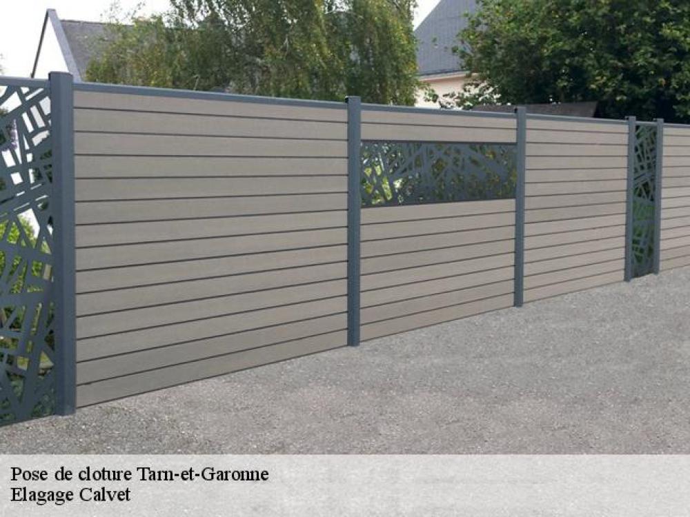 Pose de clôture Tarn-et-Garonne - Elagage Calvet