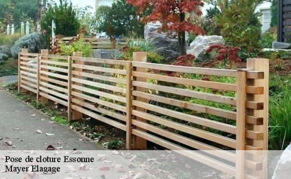 Pose de clôture Essonne - Mayer Elagage