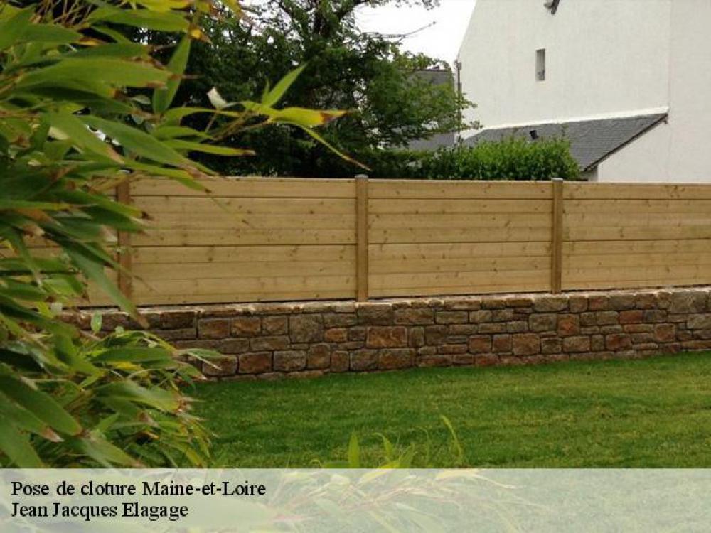 Pose de clôture Maine-et-Loire - Jean Jacques Elagage