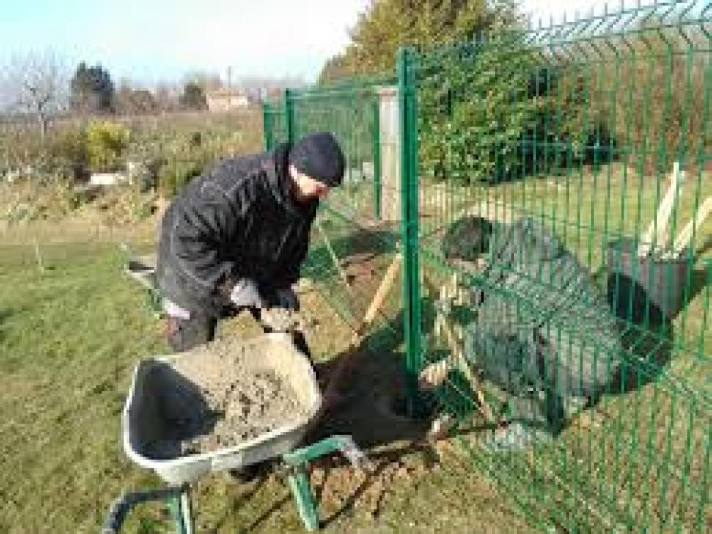 Pose de clôture et de grillage 